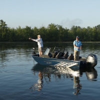 Image of 2023 Smoker Craft Excursion 166 DC Pro W/ YAMAHA F90LB