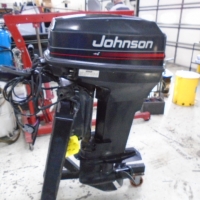 Image of 1995 JOHNSON 40 TILLER